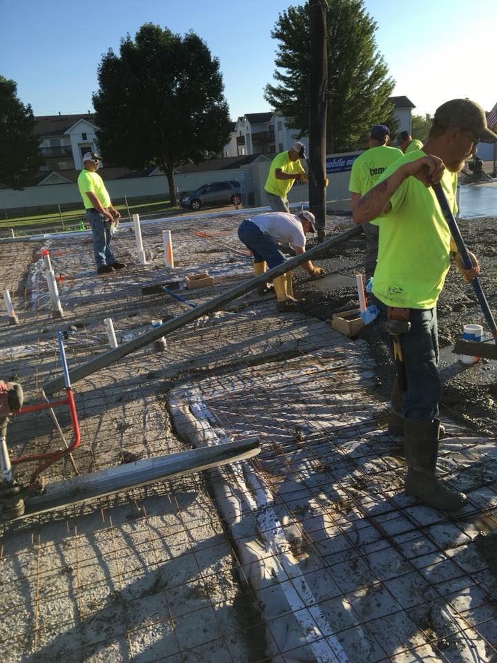 Residential Concrete | Roberts Construction Inc | Victor, IA